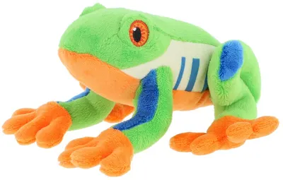 Jucărie de pluș Keel Toys Keeleco - Broasca de copac, 15 cm