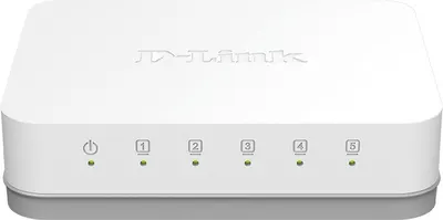 Switch D-Link - GO-SW-5G, 5 porturi, alb