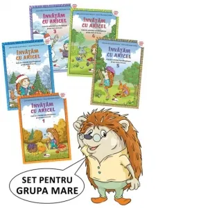Invatam cu Aricel. Set 5 module pentru grupa mare 5-6 ani