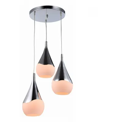 Lampa suspendata Fusion Iceberg,3 x E14,D.410,cm,H.1200 cm,Crom