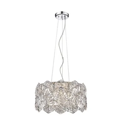 Zuma Line Pendant Davi P0534-05c-F4ac 5xg9 Silver