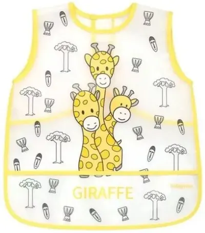 Șorț pentru copii Babyono - Girafe, galbene