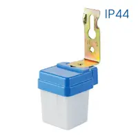 Senzor crepuscular aplicat Vivalux DELTA, 230V, 6A, IP44,35.5x44.1x46mm ,Alb