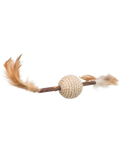 TRIXIE Feather Game Jucarie pentru pisici, cu clopotel 20cm