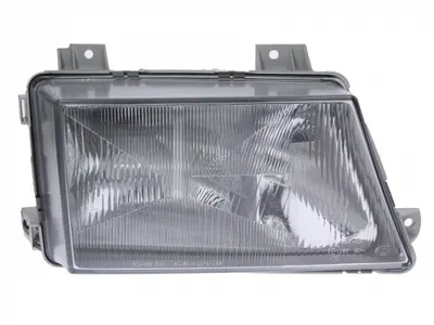 Far Dreapta (2 H1 W5W, electric, cu motor, halogen, functii aditionale: lumina faza lungaLampi de pozitie, faza scurta, culoare interior: argintiu) potrivit MERCEDES VARIO 09.96