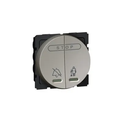 Hotel bedroom call indicator - internal control unit - 2 rotund module - magnesium