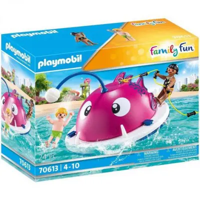 Insula pentru sarituri in apa 70613 Playmobil