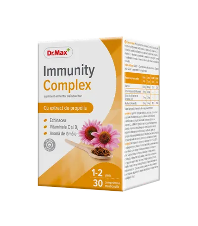 Dr. Max Immunity Complex, 30 comprimate masticabile