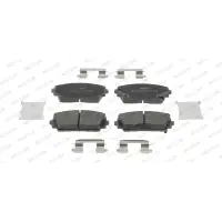 Set placute frana, frana disc FERODO FDB4825