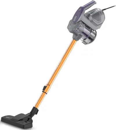 Aspirator vertical fără sac Rohnson - R-1215, HEPA, galben/gri
