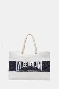 Vilebrequin geantă shopper pentru femei, din bumbac BINTA