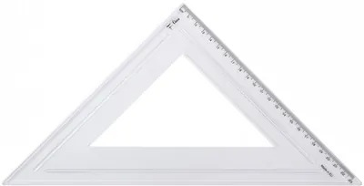Triunghi dreptunghic Filipov - isoscel, 45 grade, 23 cm