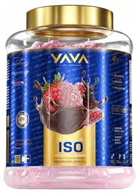 Ciocolată Premium ISO cu căpșuni, 2000 g, Yava Labs