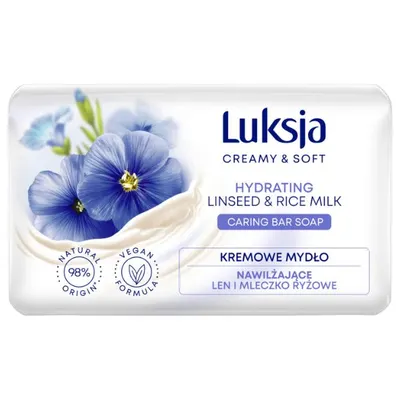 Sapun CREAMY & SOFT Hydrating, Luksja | 90 g