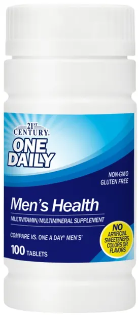 One Daily Men's Health, 100 tablete, 21st Century