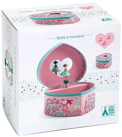 Cutie muzicală de bijuterii Djeco - Nimfa de primăvară