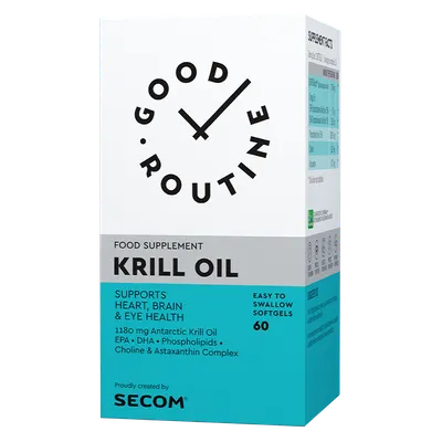 Krill Oil Good Routine, 60 capsule, Secom