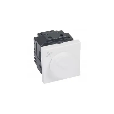 Fan controller Arteor - Fan step regulator 100 W- 2 module - alb