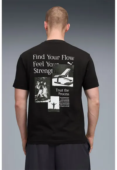 Tricou relaxed-fit GRAPHICS Poster Tee Alpine Snow - Alb/Negru