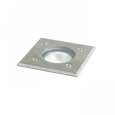 ORBU SQ 10 corp de iluminat incastrat stainless steel 230V LED GU10 15W IP67