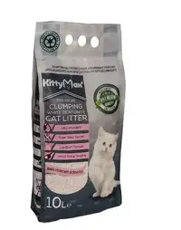 Asternut Igienic Premium KittyMax Baby Powder pentru Pisici, 10 L