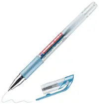 Stilou rolă cu gel Edding 2185 - albastru metalic