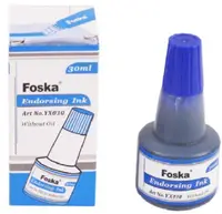 Cerneala pentru tampon Foska - 30 ml, albastra