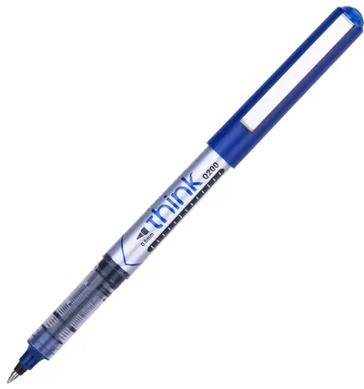 Roller Deli Think - EQ20030, 0.5 mm, scris cu albastru