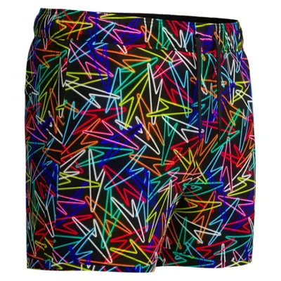 Sort inot barbati Speedo Redondo Edge Printed 14 negru/rosu – uscare rapida
