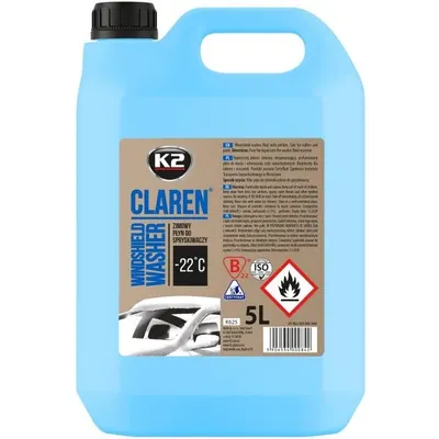 K2 Claren Solutie Lichid Spalat Parbriz Iarna -22,5 C 5L K625