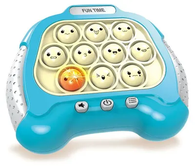 Jucărie pentru copii Raya Toys - reacții rapide, cu sunete și lumini, albastră