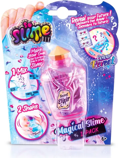 Set creativ de jucării Canal - So Slime, face poțiune magică, roz