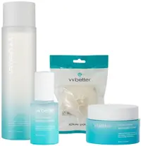 VVBetter Set - Toner facial, Ser lifting și Cremă, 200 + 30 + 50 ml + Burete Konjac