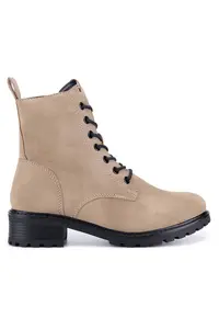 Ghete dama WS2971-33 - bej - sintetic