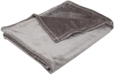 Pătură pentru copiiBabycalin - Gri, 75 x 100 cm