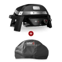 Starter Pack Weber - Gratar electric Pulse 1000 + husa