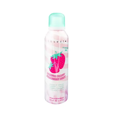 Spuma de baie cu parfum de capsune, 200ml, Inuwet