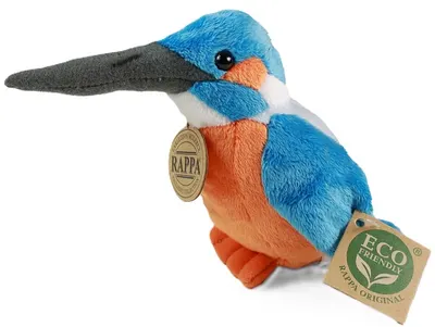 Jucărie de pluș Rappa Eco prietenii - Peștele Pământ, 12 cm