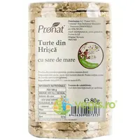 Turte din Hrisca cu Sare de Mare 80g