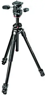 Trepied Manfrotto - 290 Dual, cap cu 3 poziții MH804-3W