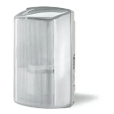 Bulkhead Lightnrectangular Ip44 60w E27 White