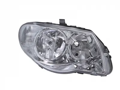 Far Dreapta (H7 H9, electric, cu motor, culoare interior: cromat, culoare semnalizator: galben) potrivit CHRYSLER TOWN COUNTRY, VOYAGER IV 01.04