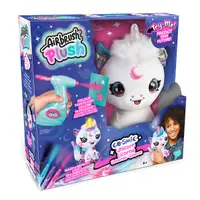 Jucarie de plus de colorat, Airbrush Plush, Light Up Cosmic Unicorn