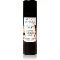 Bronz'Express Immediate Effect Magic Radiance Drops picaturi pentru bronzare