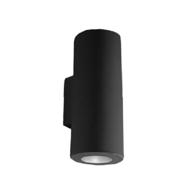 Spot Fatada Franca 90 Negru 2l 2xgu10 Ip55