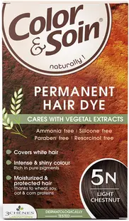 3 Chenes Color & Soin Vopsea de păr, 5N Culoare maro deschis