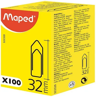 Set de agrafe de birou Maped - 32 mm