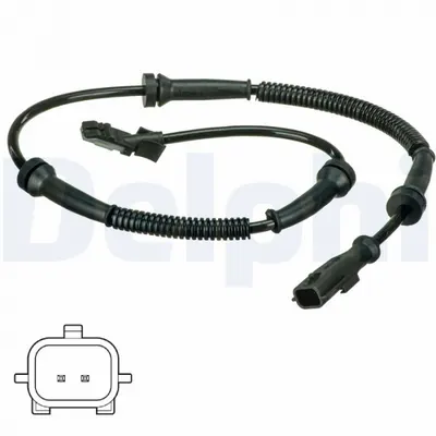 Senzor ABS Fata Dreapta Stanga potrivit OPEL VIVARO A; RENAULT TRAFIC II 1.9D-2.5D 02.01