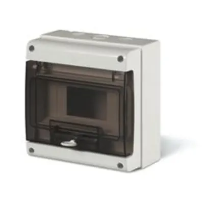 Tablou electricnIP66 montaj aparent M250 12 MOD. 250x256x140mm GREY