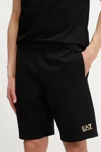 EA7 Emporio Armani pantaloni scurți de trening pentru bărbați din bumbac